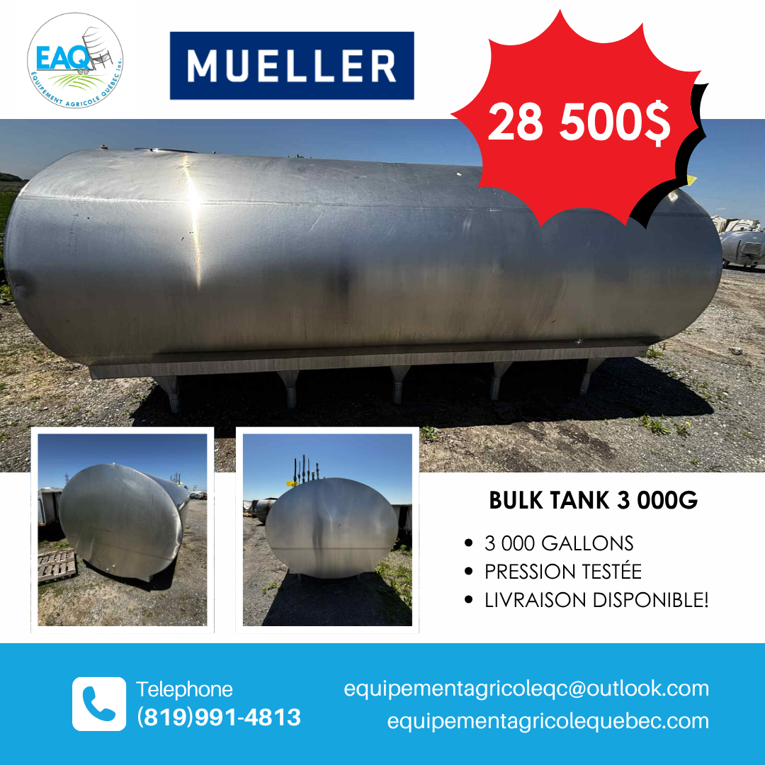MUELLER BULK TANK