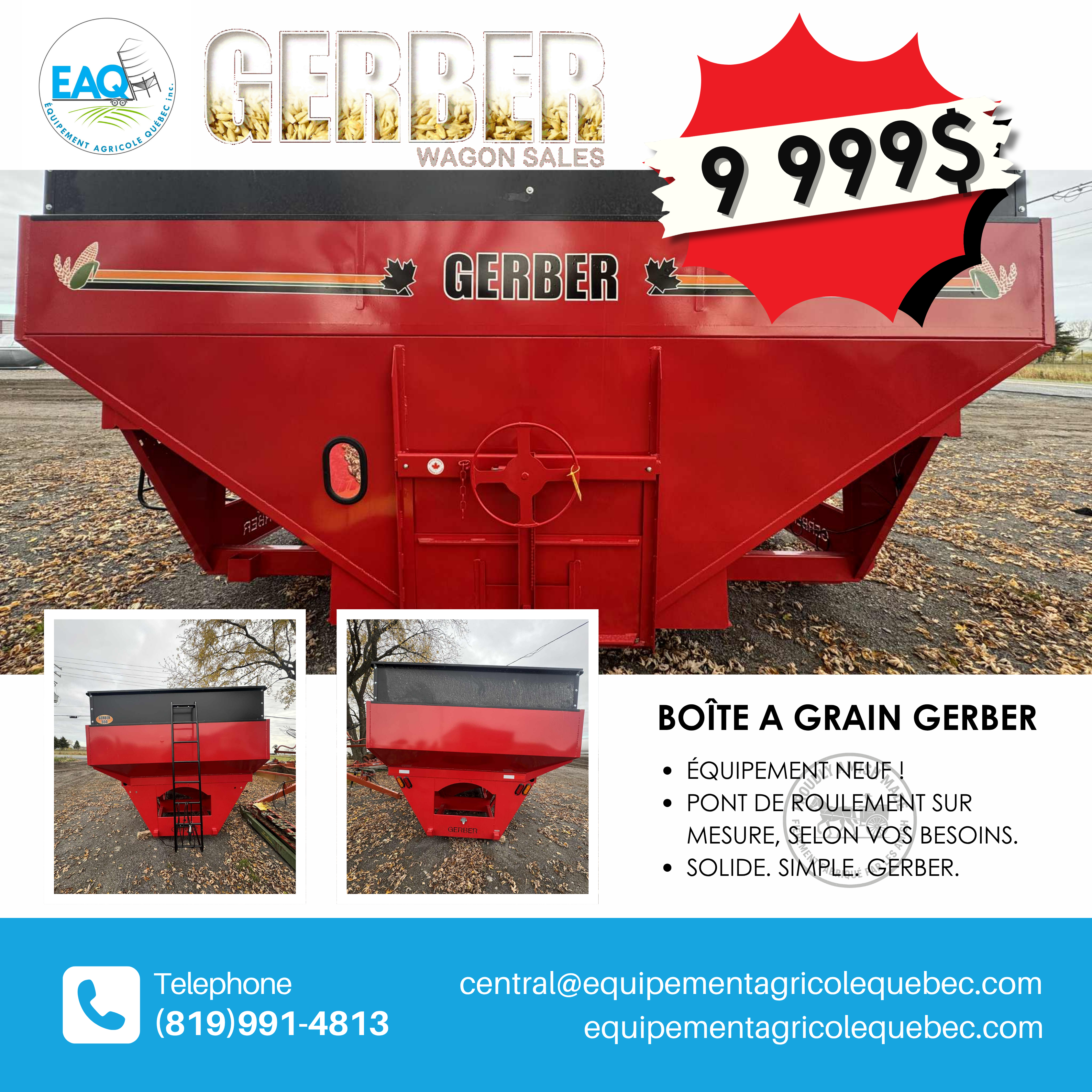 BOÎTE A GRAIN GERBER 550 (ROUGE) (1)