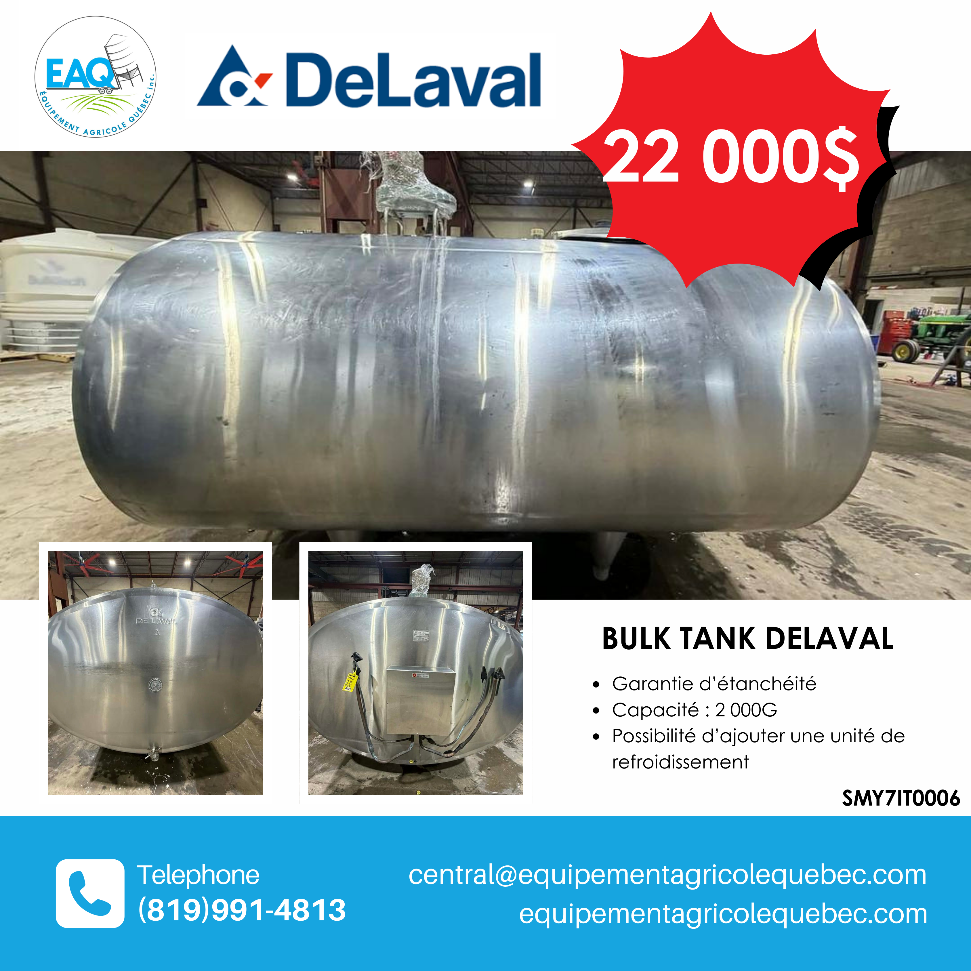 DELAVAL 2 000G